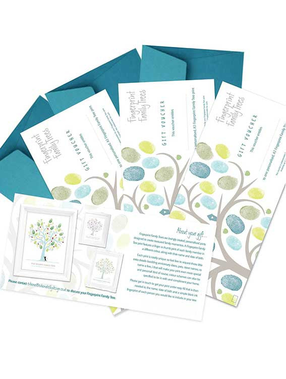 Fingerprint Family Tree Gift Voucher